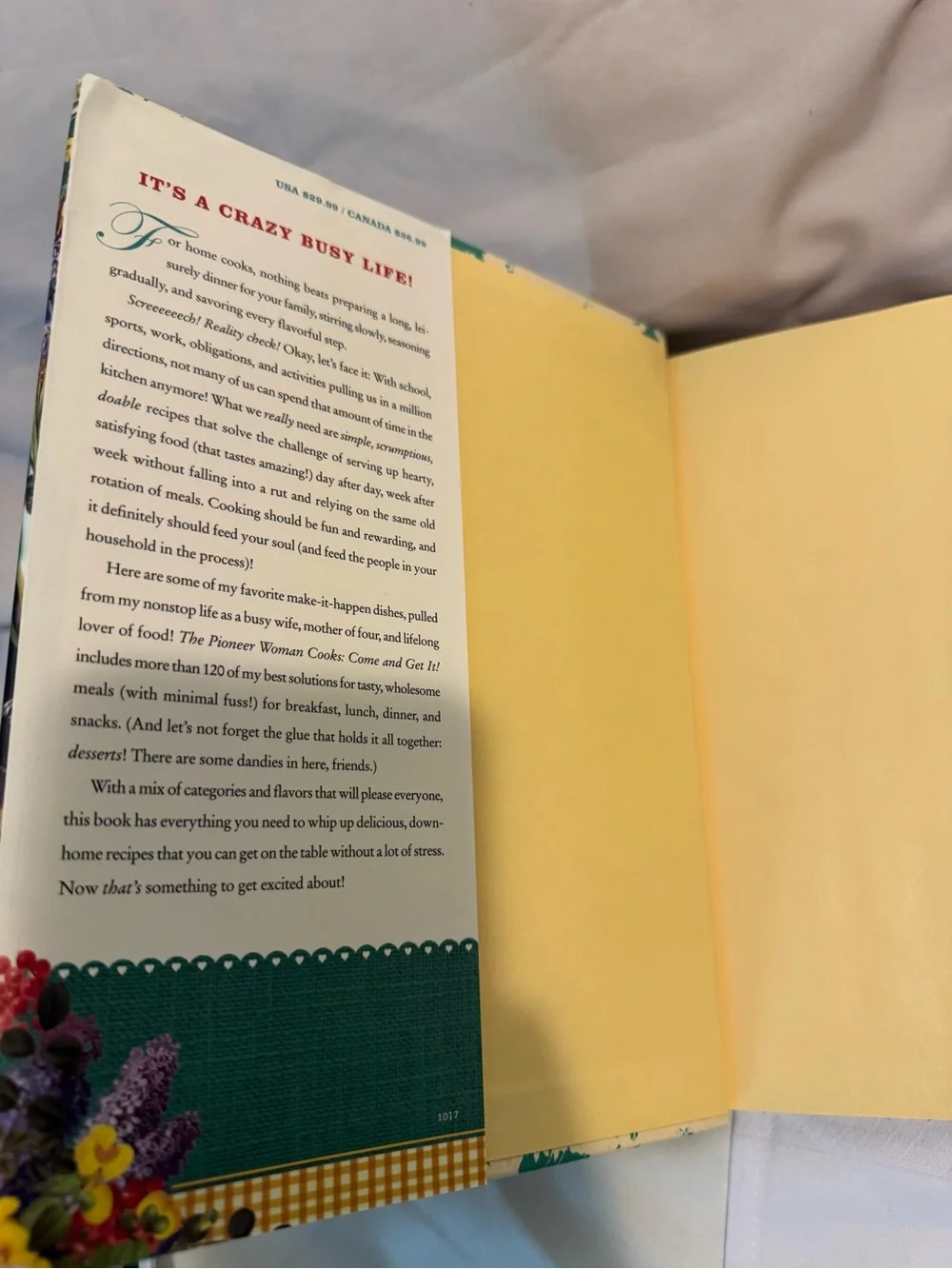 The Pioneer Woman cookbook by